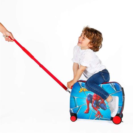 Marvel Spiderman Ride-On Children's Suitcase Extra Image 1